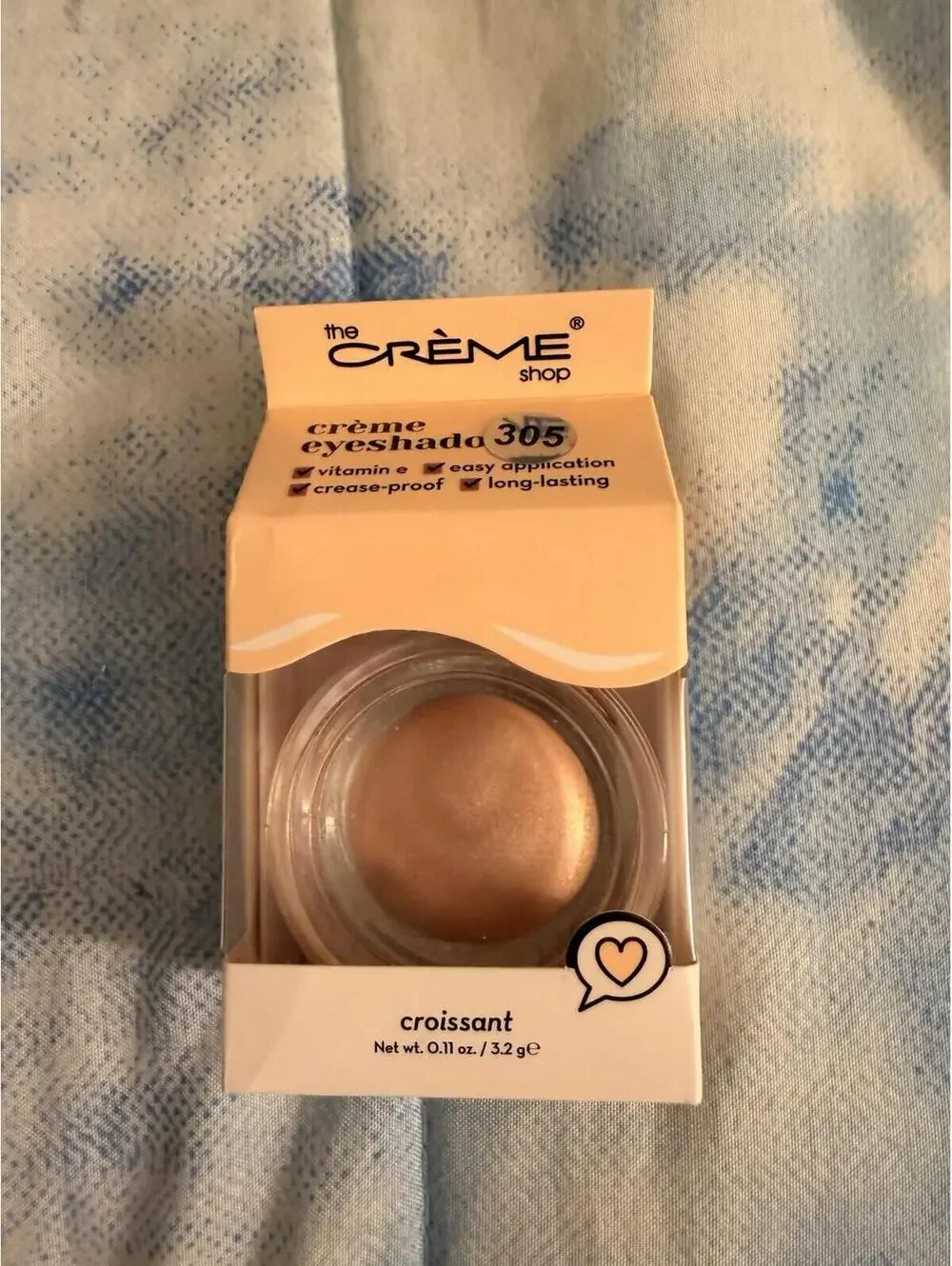 The Crème Shop - Crème Eyeshadow (Croissant) - NEW